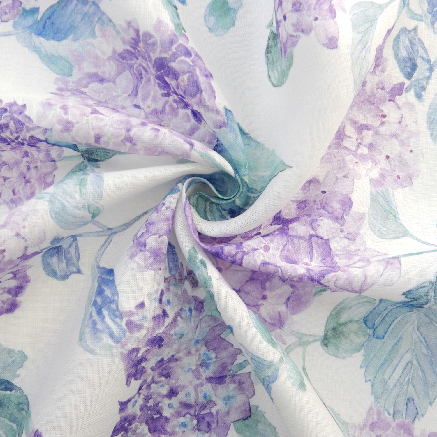 european linen fabric hydrangea purple swirl 1 2